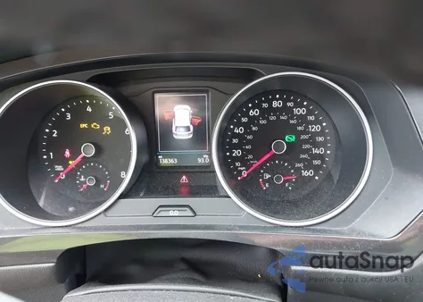 2018 Volkswagen Tiguan 2.0T Se/2.0T Sel из США, поврежденный, VIN 3VV2B7AX1JM003383